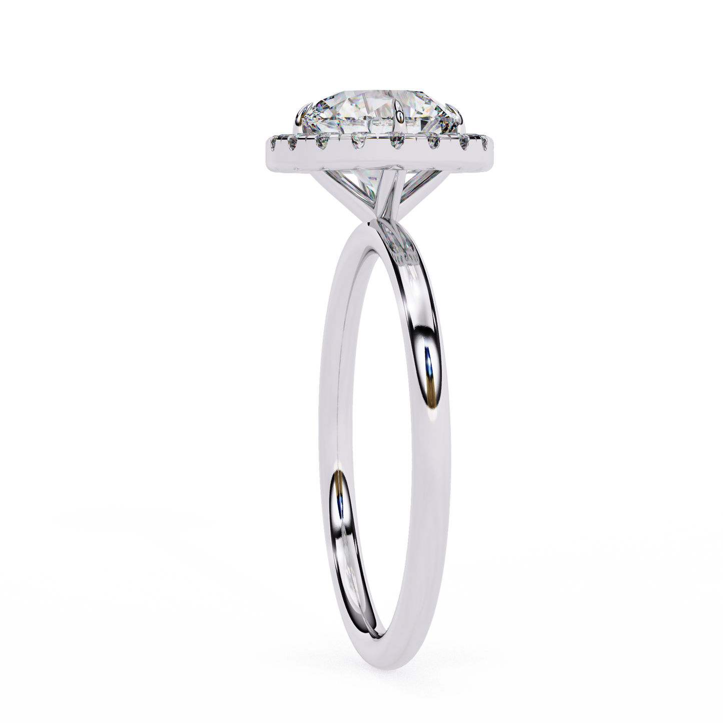 The Classic Halo Engagement Ring