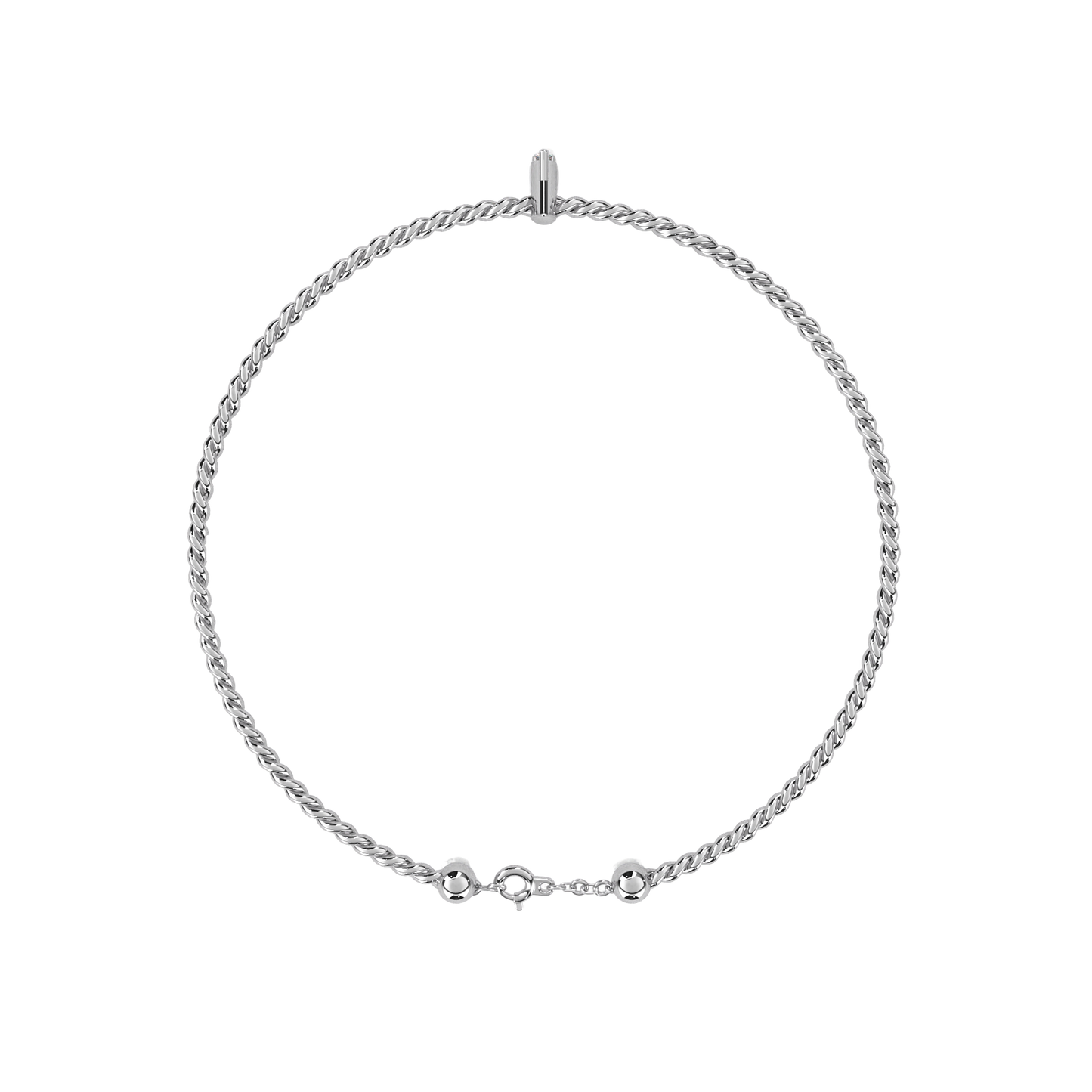 Marquise Diamond Cord Bracelet