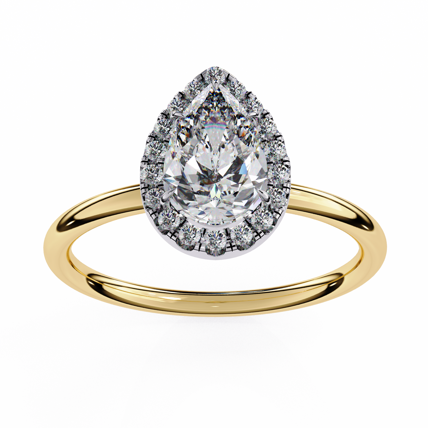 The Classic Halo Engagement Ring