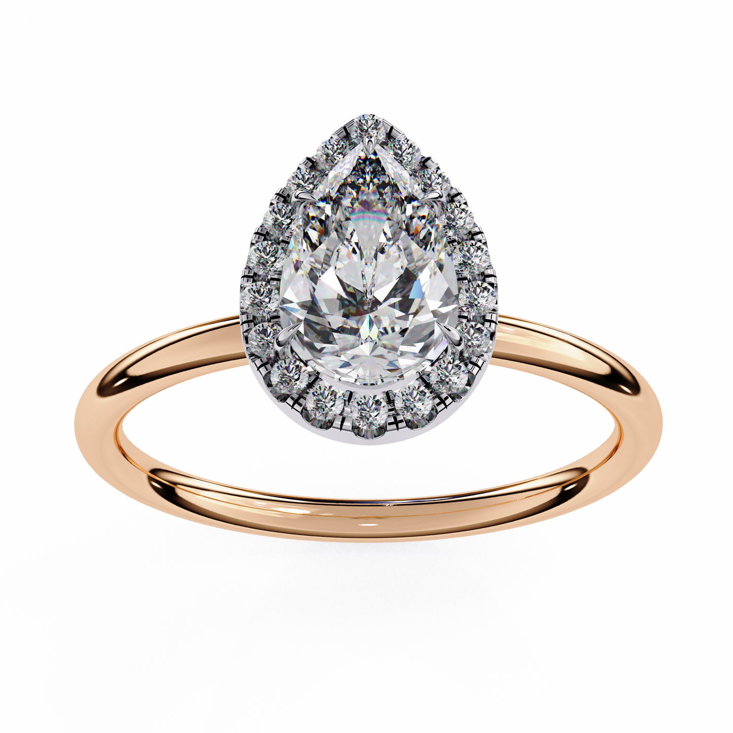 The Classic Halo Engagement Ring