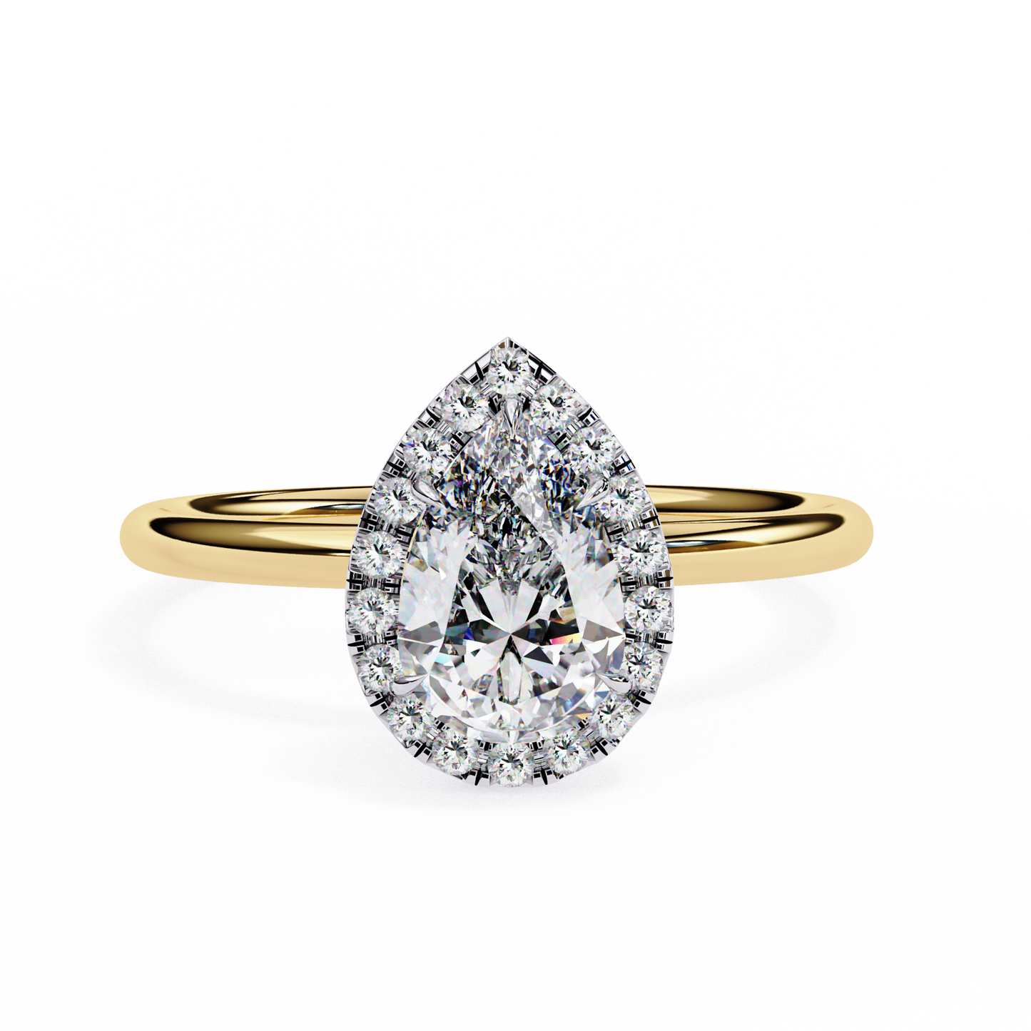 The Classic Halo Engagement Ring