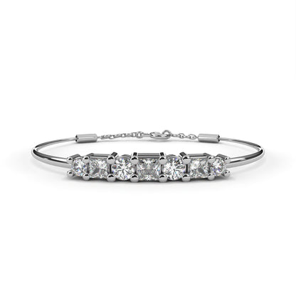 Aurora Duo Half Bangle Bracelet