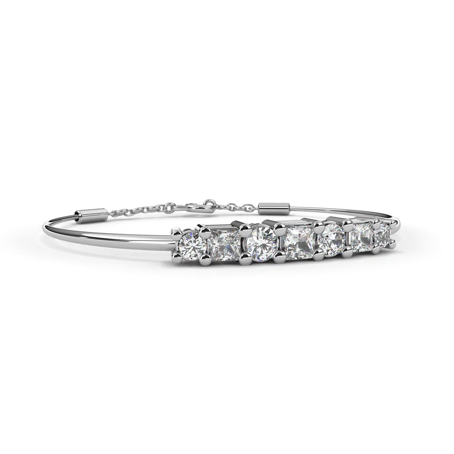 Aurora Duo Half Bangle Bracelet