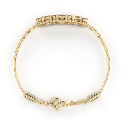 Aurora Duo Half Bangle Bracelet