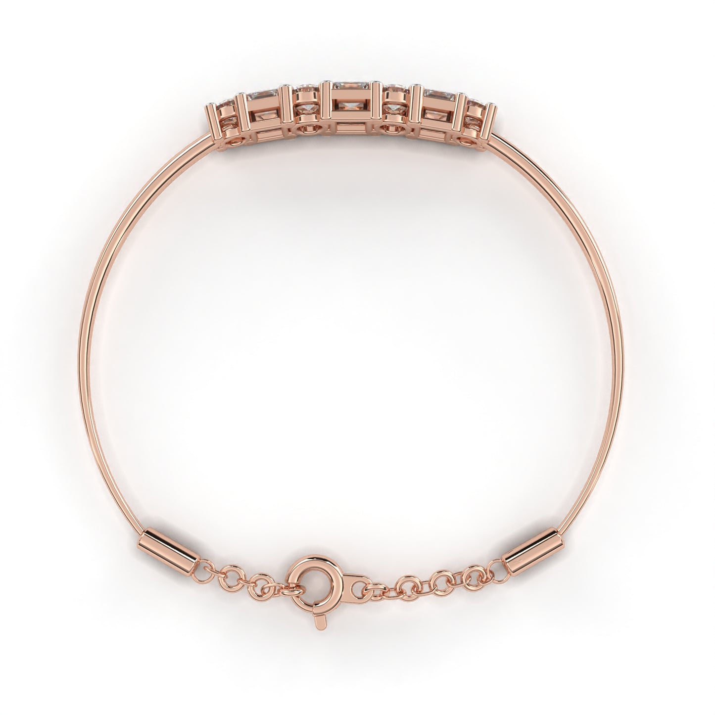 Aurora Duo Half Bangle Bracelet