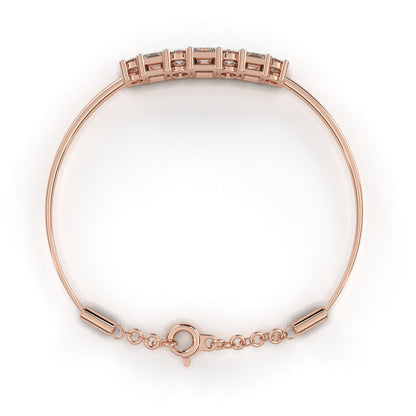Aurora Duo Half Bangle Bracelet